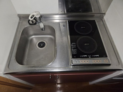 【キッチン】 | レオパレスカトレア | きれいなキッチンです