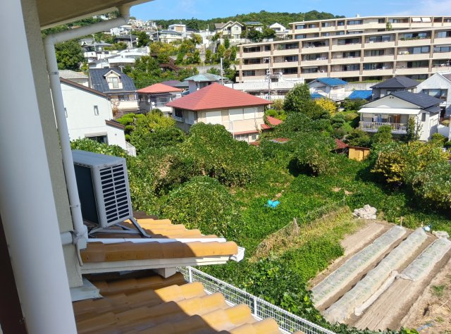 西宮市樋之池町　土地の展望|住戸２階から北側の眺望