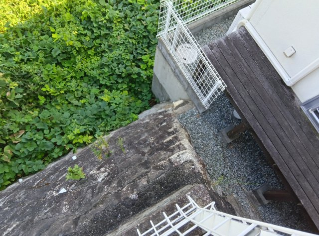 西宮市樋之池町　土地の周辺|北東側境界部分