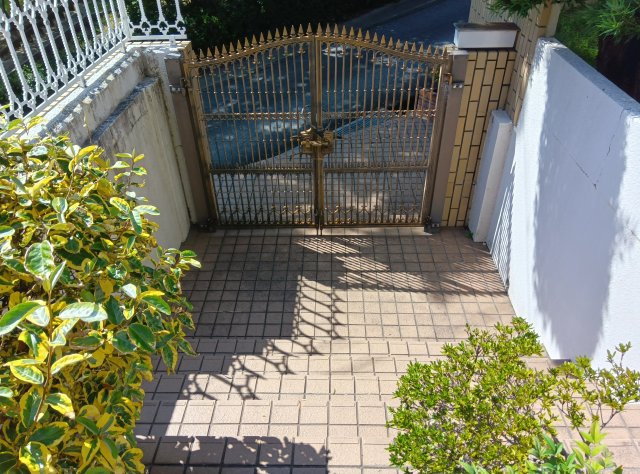 西宮市樋之池町　土地のその他|玄関アプローチ部分