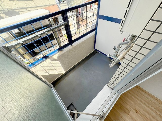 メゾンオパルのバルコニー