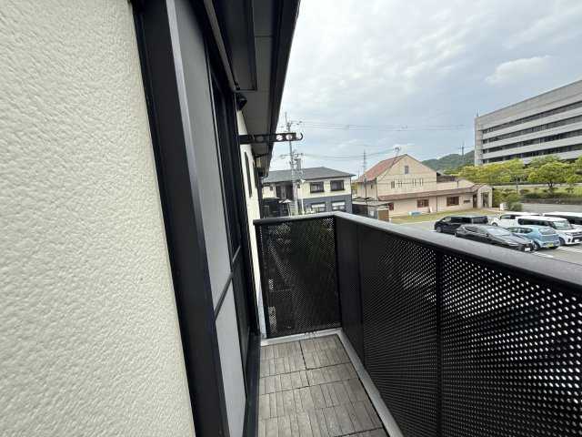 ディアス北条 E棟のバルコニー