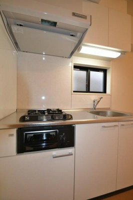 【キッチン】 | ラヴィクレール | グリルもついています♪