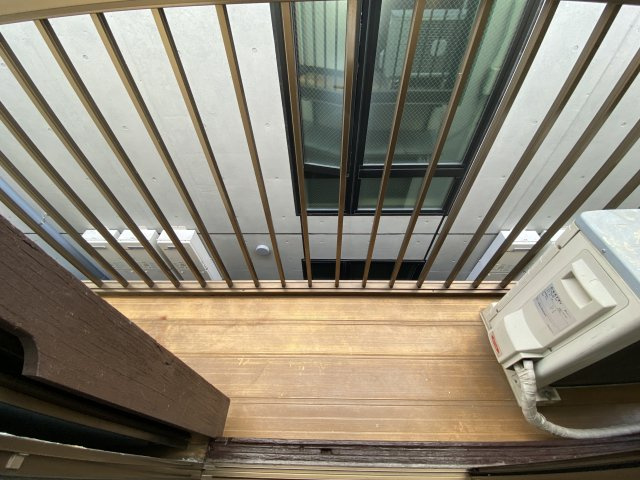 千三荘（センザンソウ）のバルコニー