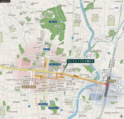 【周辺】 | サンクレイドル宇都宮Ⅴ