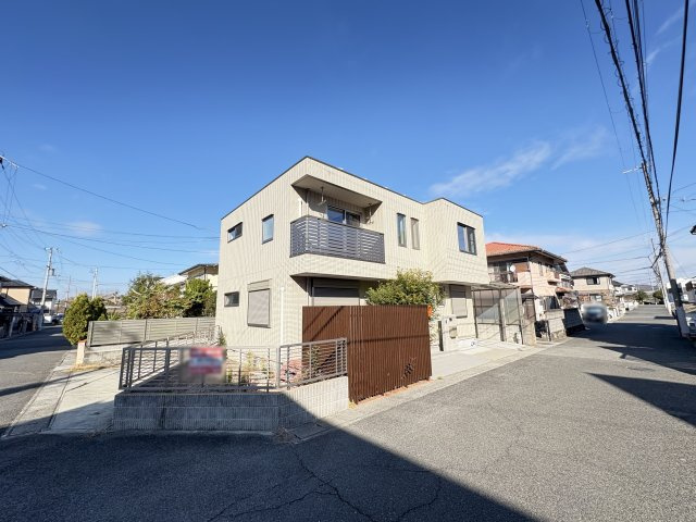 神戸市西区池上２丁目戸建の前面道路含む現地写真