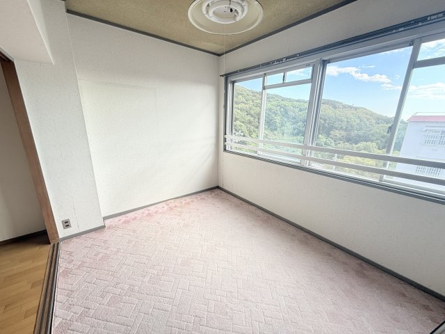 塩屋住宅２号棟のバルコニー