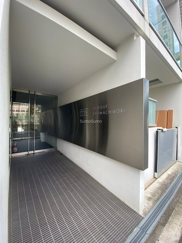 匠空KYOUMACHIBORIのエントランス|清潔なエントランスです