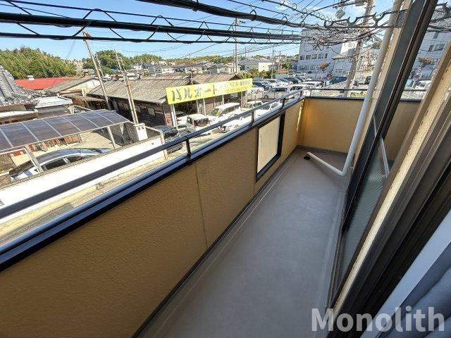 ハイツニシカワのバルコニー