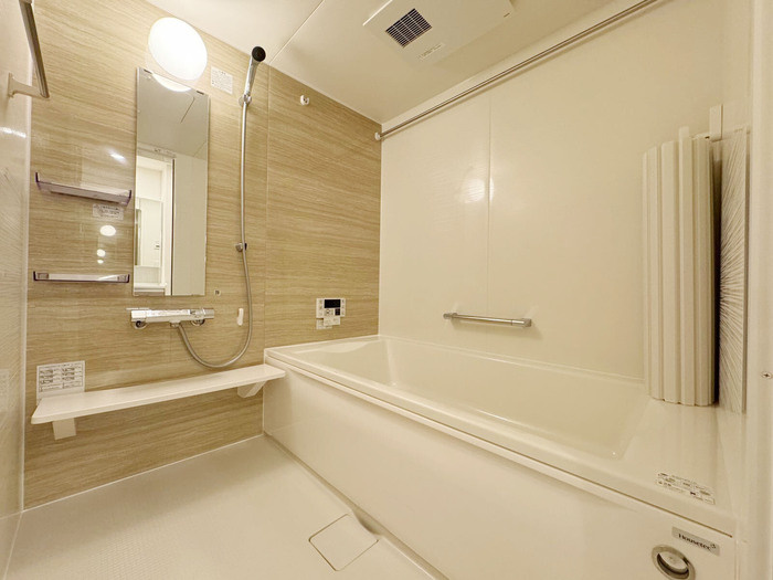 アリビオ立花の浴室|コンパクトで使いやすいお風呂です
