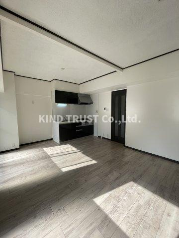 佐々木マンションの居間・リビング|使いやすいリビングです