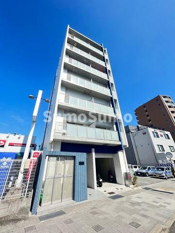 尼崎市杭瀬北新町４丁目の賃貸マンションの外観|外観もきれいです