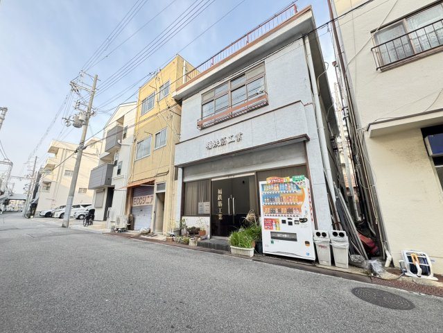 大石東町6丁目土地の前面道路含む現地写真