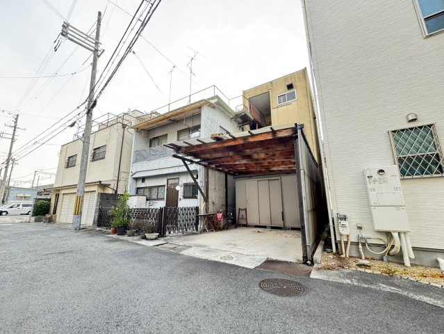 大石東町6丁目土地の前面道路含む現地写真
