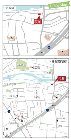 泉川原前　清水小・清水中　耐震の性能評価取得物件の地図
