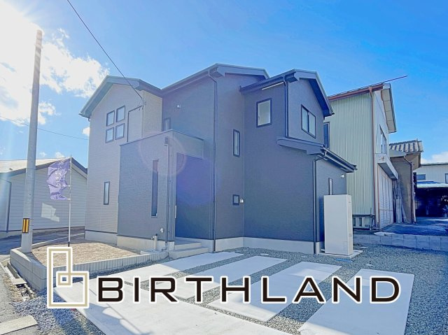 新築戸建・建売　二本松市油井一斗内　GRAFARE　全4棟の外観|3号棟　完成いたしました！