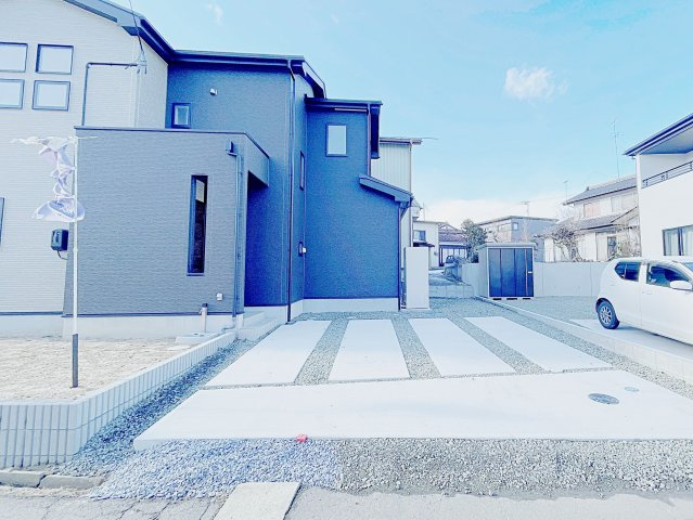 新築戸建・建売　二本松市油井一斗内　GRAFARE　全4棟の駐車場