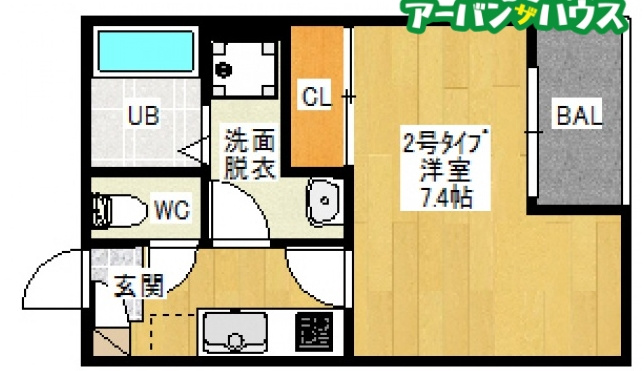 REGALEST 奥田の間取り