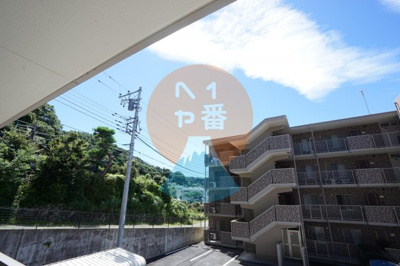 【展望】 | ベルエールB棟 | 窓からの眺望も良好です。　※参考写真です