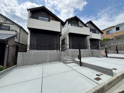 【外観】 | 神戸市垂水区南多聞台8丁目　新築戸建3号棟　仲介手数料無料！ | きれいな外観です