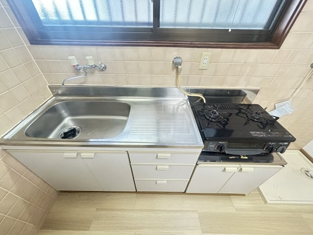 城の下ハイツA棟のキッチン