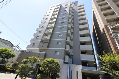 【外観】 | グランドメゾン阿倍野 | 落ち着いた雰囲気の外観です