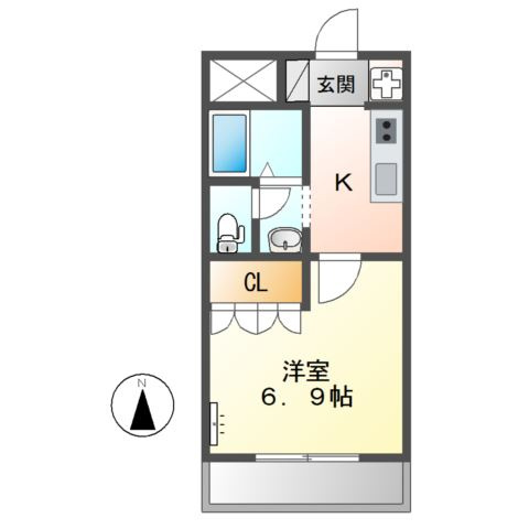 【間取り】 | アメニティハイツ大崎