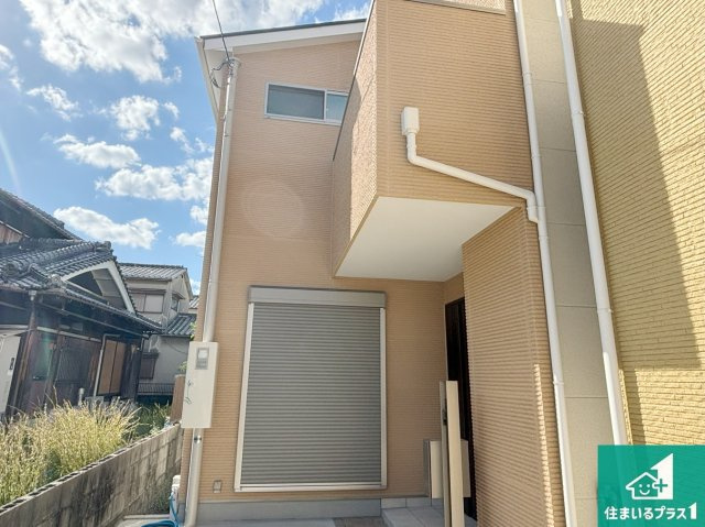 高槻市高西町　新築未入居の外観|現在の進捗状況です！順調に作業進行中、完成が待ち遠しいです！詳細の間取り等、お気軽にお問い合わせください！