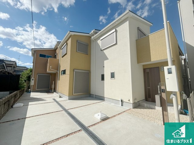 高槻市高西町　新築未入居の外観|現在建築中！落ち着いた街並みで新生活を始めることが出来そう！周辺の物件も併せてご紹介させて頂きます！