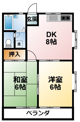 太陽のすまいるの間取り