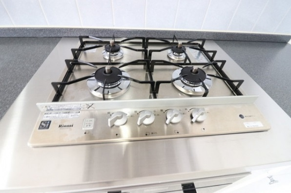 渋谷区広尾１丁目の賃貸マンションのその他|コンロ