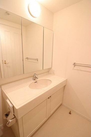 渋谷区広尾１丁目の賃貸マンションのその他|洗面