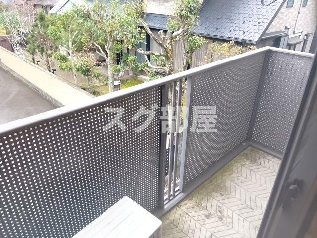 RIO AONO　Ⅱ号館のバルコニー