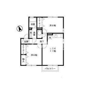 RIO AONO　Ⅱ号館の間取り
