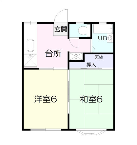 【間取り】 | ジュビロ掛川 | 間取図（平面図）