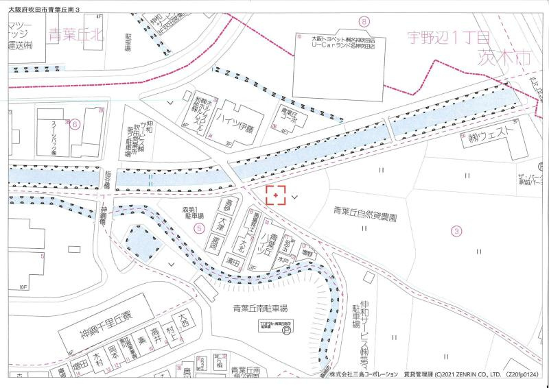 リブ・シャイン青葉丘南の地図