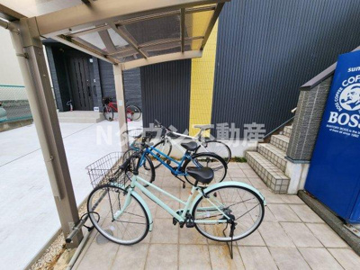 【その他共用部分】 | Felicita | 自転車置き場です