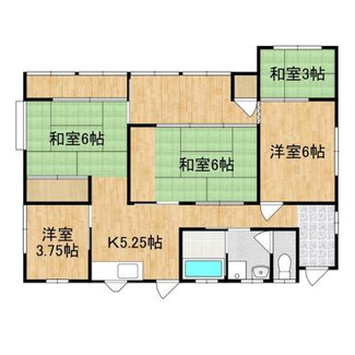 【間取り】 | 熊本市西区城山下代２丁目 