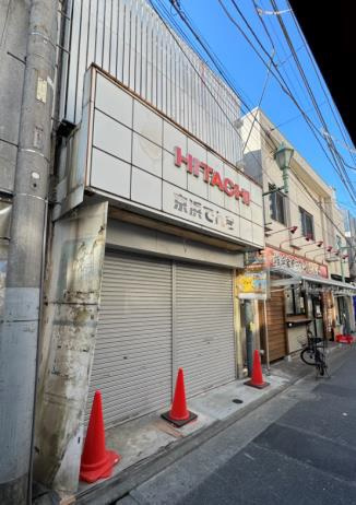 立会川駅前店舗の外観