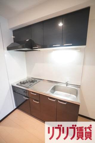 千葉市中央区新田町の賃貸マンションのキッチン