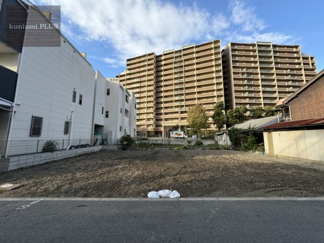 大阪市都島区毛馬町3丁目　1号地の前面道路含む現地写真