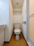 【トイレ】 | ピュア県庁弐番館 | コンパクトで使いやすいトイレです　※写真は類似です