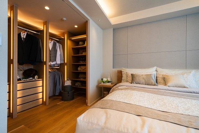 ザ・ハウス南麻布の寝室