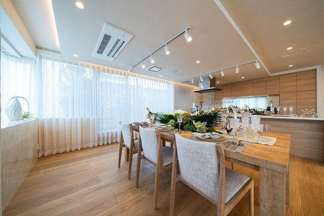 ザ・ハウス南麻布の居間・リビング