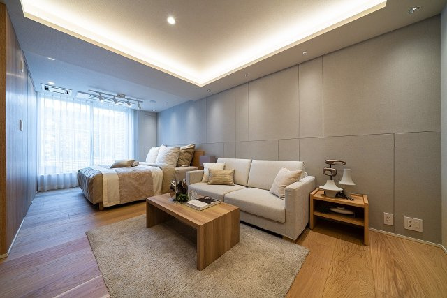 ザ・ハウス南麻布の居間・リビング