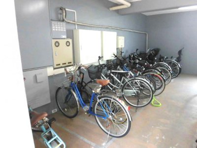 【その他共用部分】 | パティオ小松 | 自転車置き場です