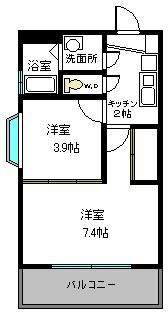 【間取り】 | グレイス松島 | 現況優先。