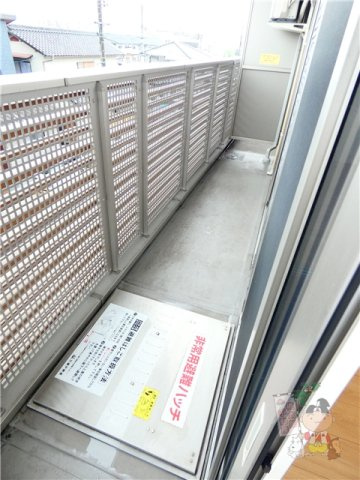 メゾンドソレイユのバルコニー