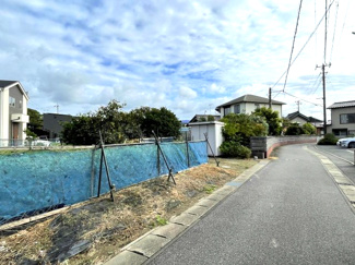 【前面道路含む現地写真】 | 木更津市中島　土地　袖ヶ浦駅