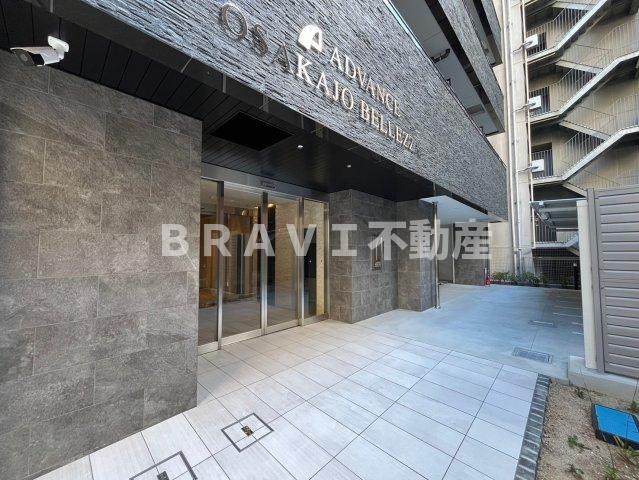 アドバンス大阪城ベレッツァのエントランス|【アドバンス大阪城ベレッツァ】毎日通るエントランスはこのようになっています